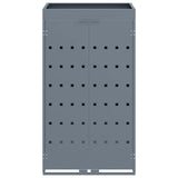 Wheelie Bin Storage with Planter Roof for Single 240L Bin 42018679