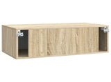 Wall-Mounted TV Cabinet Sonoma Oak 78.5 x 41 x 30 cm 898687