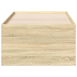 Daybed with Drawers without Mattress Sonoma Oak 100x200 cm 3280239