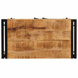 Bedside Cabinet Brown 66 x 35 x 76 cm Soild rough mango wood 4102775