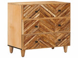 Storage Cabinets Brown 60 x 33.5 x 75 cm Solid Mango Wood 4018919