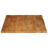 Table Top Live Edge 110x80x2.5 cm Solid Wood Mango 370557