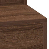 Dressing Table Brown Oak 50 x 41 x 135 cm Engineered Wood 865124