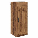 Wall Mounted Cabinet Old Wood 34.5 x 34 x 90 cm Engineered Wood 882439