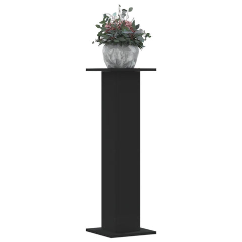 Plant Stands 2 pcs Black 30x30x95 cm Engineered Wood 3307874
