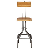 Bar Chairs 2 pcs Solid Reclaimed Teak Wood 245807