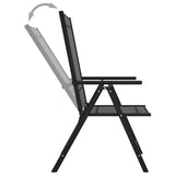 10 Piece Garden Dining Set Black and Anthracite 3070645