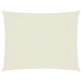 Sunshade Sail Oxford Fabric Rectangular 5x7 m Cream 135220