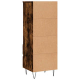 Highboard Smoked Oak 40x36x110 cm Engineered Wood 831513