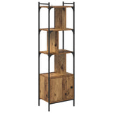 Bookcase Old Wood 44.5 x 30 x 154.5 cm Engineered Wood 882152