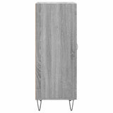 Sideboard Grey Sonoma 34.5x34x90 cm Engineered Wood 830442