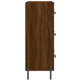 Sideboard Brown Oak 69.5x34x90 cm Engineered Wood 827867