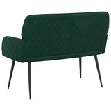 2 Seater Sofa with Metal Legs 2-Seater Dark Green Velvet 42051053