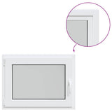 Basement Window "RISOR" 80x50 cm Tilt&Turn DIN Left White 4108352