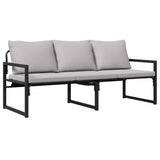 Garden Furniture Light Grey 180 x 72.5 x 71 cm Polyester 42009983