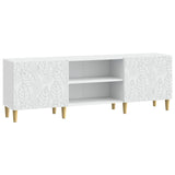 TV Cabinet 150 x 31 x 50 cm White Engineered Wood 895145