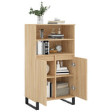 Highboard Sonoma Oak 60x36x110 cm Engineered Wood 831495