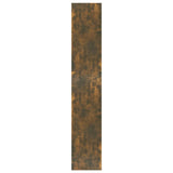 Book Cabinet/Room Divider Smoked Oak 60x30x166 cm Engineered Wood 813608