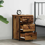 Bedside Cabinet Brown 40 x 36 x 60 cm Solid Reclaim Wood 871257