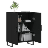 Sideboard Black 69.5x34x90 cm Engineered Wood 827749