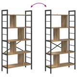 Bookshelf Artisan Oak 75 x 30 x 156 cm Engineered Wood 883963