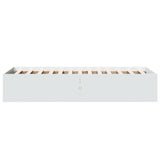 Bed Frame without Mattress White 90x190 cm Single 3281063