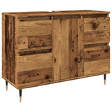 Bathroom Cabinet Old Wood 80x33x60 cm Engineered Wood 857232