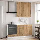 Kitchen Unit LYON 5 pcs Artisan Oak Engineered Wood 3438234