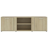 TV Cabinet Sonoma Oak 120x34x37 cm Engineered Wood 801164