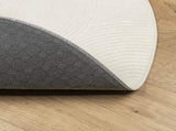 Rug IZA Short Pile Scandinavian Look Cream 160 cm 375448