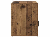 Bedside Cabinet Old Wood 35 x 50 x 60 cm Engineered Wood 881069