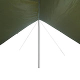 Camping Tarp Olive Green 462x306x211 cm Waterproof 4009609