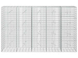 Gabion with 5 mm Wire and 5x10 cm Mesh 250x20x200 cm 3464591
