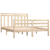 Bed Frame without Mattress 120x190 cm Small Double Solid Wood 3105285