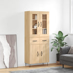 Highboard Sonoma Oak 69.5x34x180 cm Engineered Wood 3198564