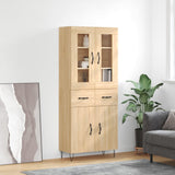 Highboard Sonoma Oak 69.5x34x180 cm Engineered Wood 3198564