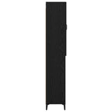 Highboard Black Oak 69.5 x 34 x 180 cm Engineered Wood 3416244