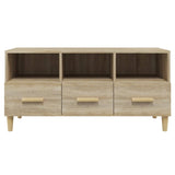 TV Cabinet Sonoma Oak 102x36x50 cm Engineered Wood 812603