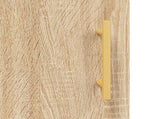 Highboard Sonoma Oak 69.5x34x180 cm Engineered Wood 3199868