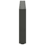 Coffee Table Legs Anthracite 2 pcs 60x cm Steel 4013266