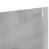 Lawn Edging 30 pcs 102 x 10 x 4 cm Steel Silver 8008759