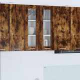 Hanging Cabinet Smoked Oak 60 x 31 x 80 cm Engineered Wood 884318
