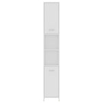 ZNTS 4 Piece Bathroom Furniture Set White 3071711