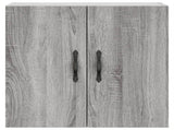Wall Cabinet Grey Sonoma 60x31x60 cm Engineered Wood 829962