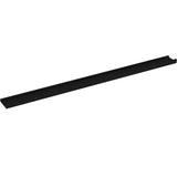 Wall Shelves 4 pcs Black 115x9x3 cm 326671