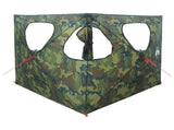 Hunting Tent Camouflage 145 x 145 x 150 cm Polyester and Steel 42028728