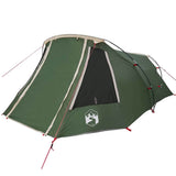 Tunnel Tent 3-Person Green and White 328 x 228 x 115 cm 42004050
