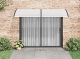 Door Canopy Black brackets, transparent sheets 45627