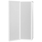 Shower Bath Screen Wall 141 x 132 cm 3 Panels Foldable 140785