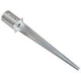Ground Spikes 6 pcs Silver 10x76 cm Galvanised Steel 145432